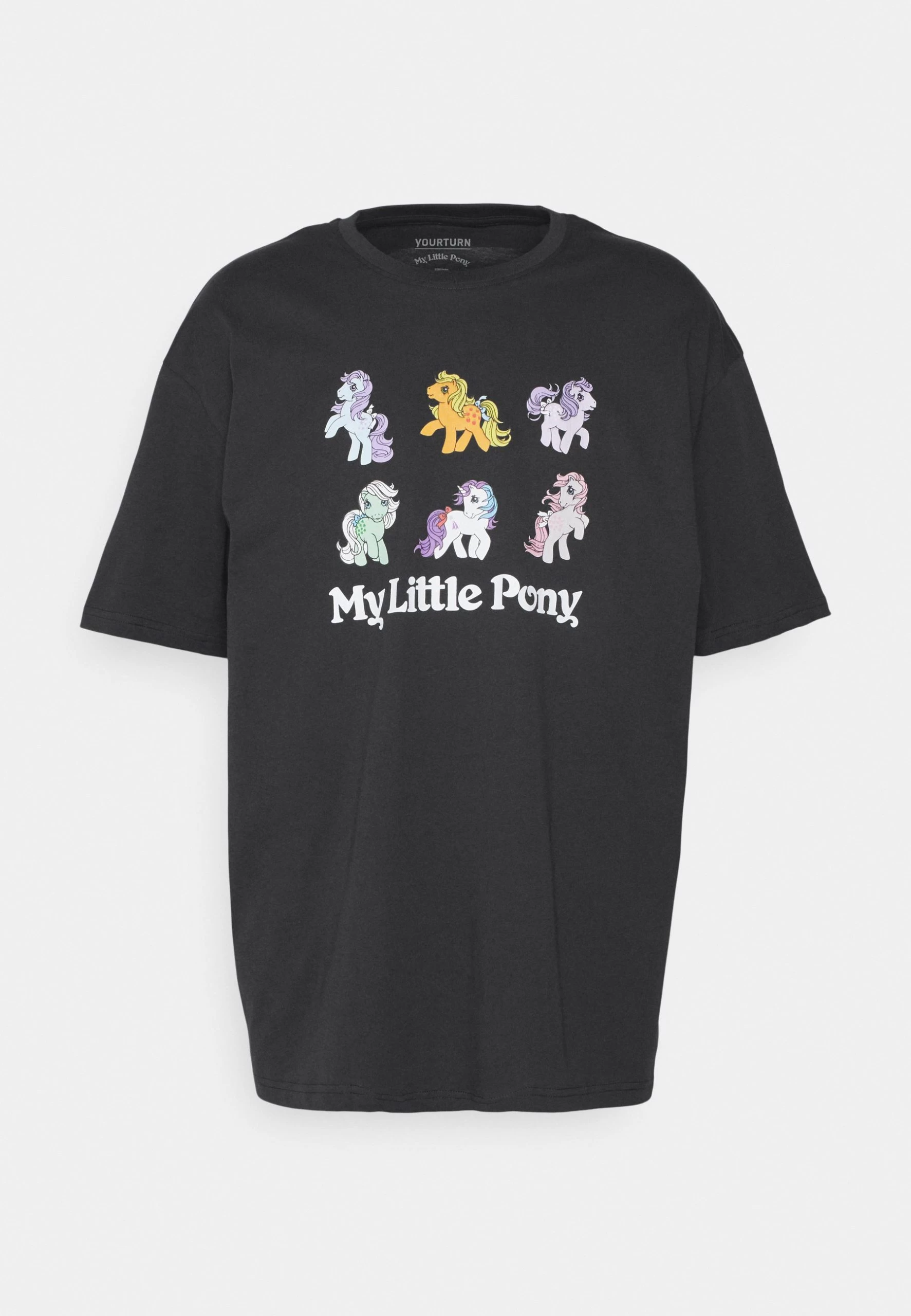 YOURTURN My Little Pony Unisex - T-Shirt Imprimé - Black 5 YOURTURN My Little Pony Unisex - T-Shirt Imprimé - Black – Image 5