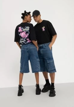 YOURTURN Unisex - Short En Jean - Blue Denim -Mode-YOURTURN ecd6436b78e940a48a045c4ddc53236b