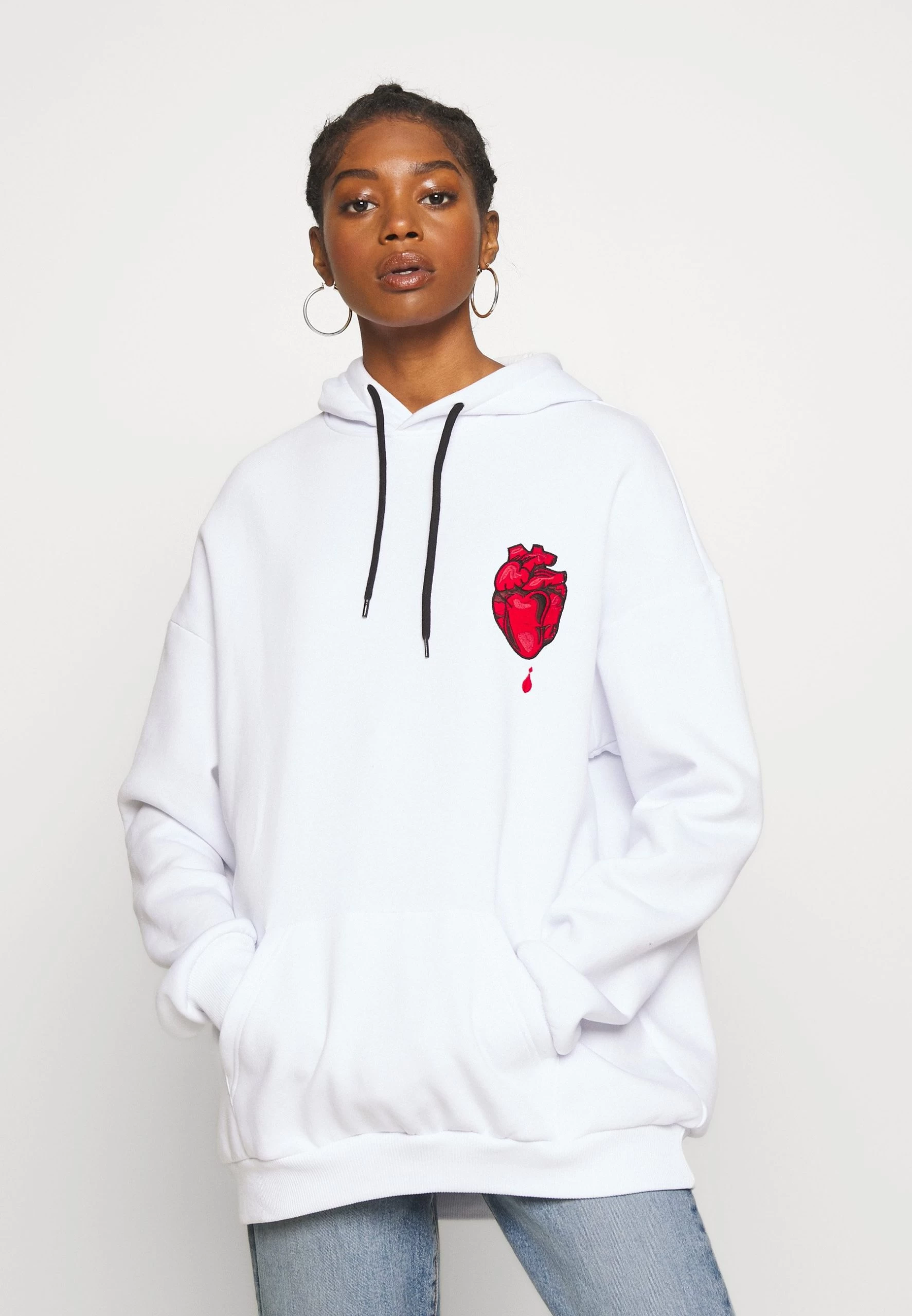 YOURTURN Sweat À Capuche - White 4 YOURTURN Sweat À Capuche - White – Image 4