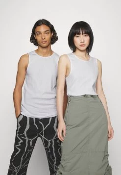 YOURTURN Slim Fit Ribbed Tank Unisex 2 Pack - Débardeur - White/Black -Mode-YOURTURN ed6da4cbd31a45fc9e399b3d51a92359