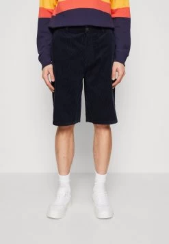 YOURTURN Wide Fit Carpenter Corduroy Unisex - Short - Dark Blue