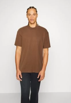 YOURTURN Unisex - T-Shirt Basique - Brown