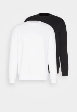 YOURTURN Unisex 2 Pack - Sweatshirt - Black/White -Mode-YOURTURN f913352c0965480bb1148d439104cbd0