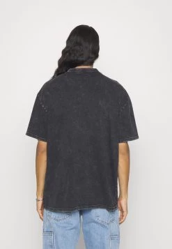 YOURTURN Unisex - T-Shirt Imprimé - Mottled Black -Mode-YOURTURN f9e8a592305d461e831aa78ad2dcf9d4