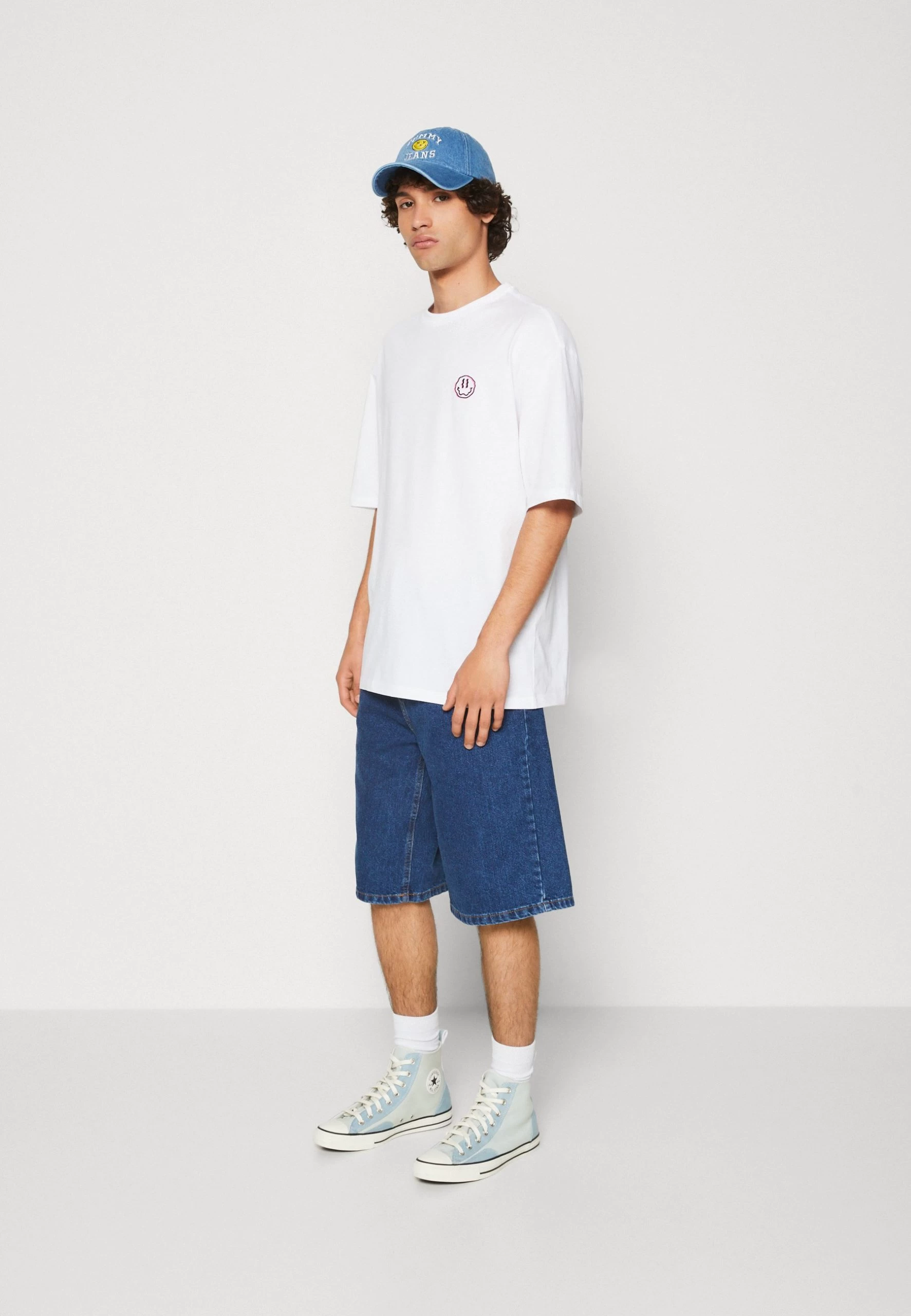 YOURTURN Unisex - Short En Jean - Blue Denim 2 YOURTURN Unisex - Short En Jean - Blue Denim – Image 2