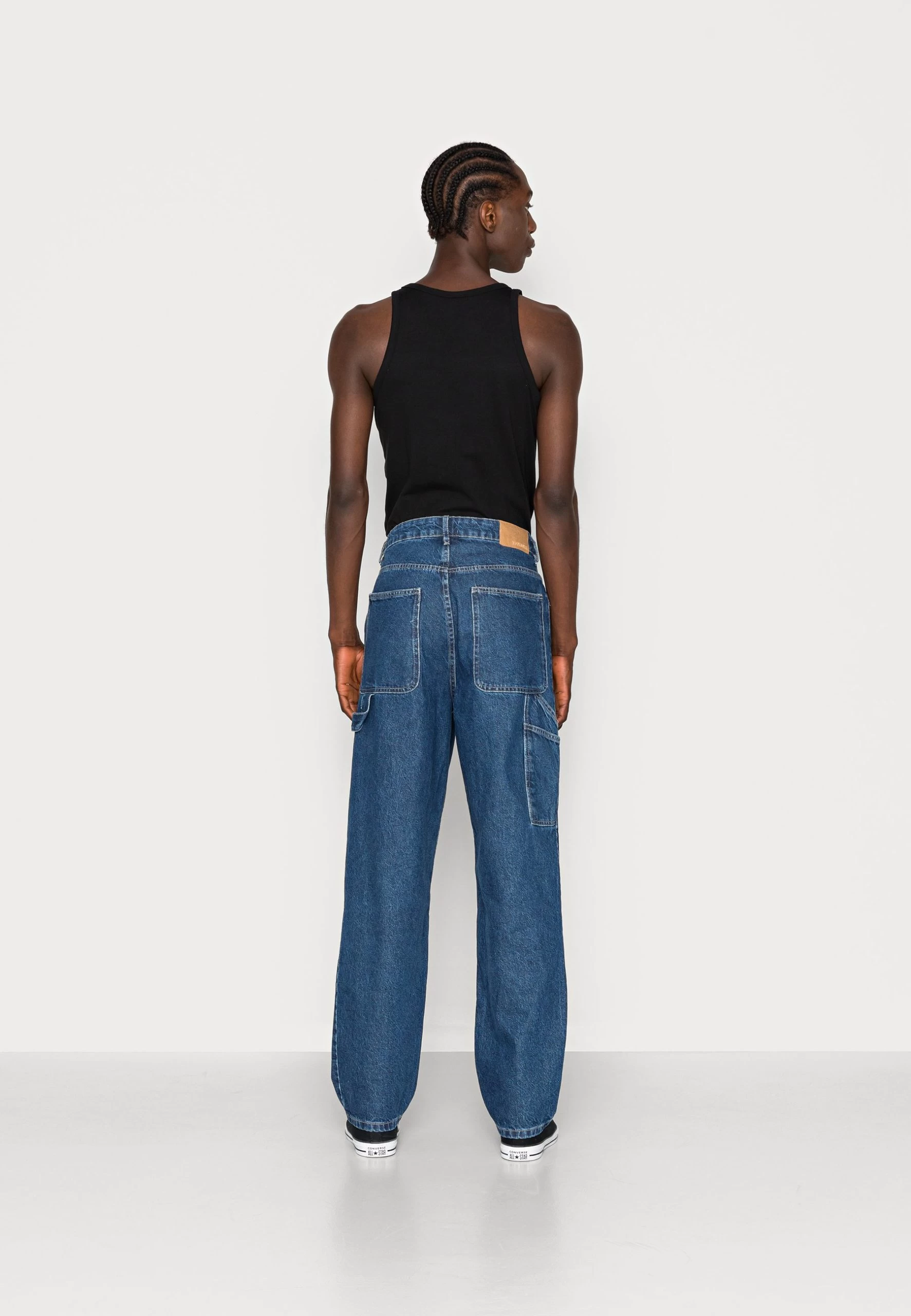 YOURTURN Unisex - Jean Boyfriend - Rinsed Denim 3 YOURTURN Unisex - Jean Boyfriend - Rinsed Denim – Image 3